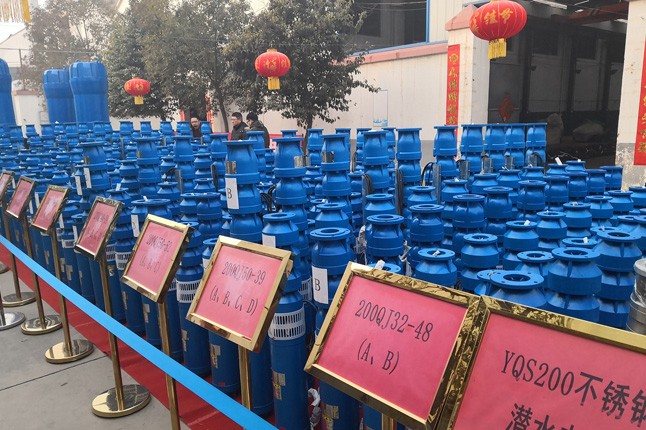 公司2019年度潜水泵、深井泵、污水泵、管道泵等华体会在线网站-华体会在线网站现场